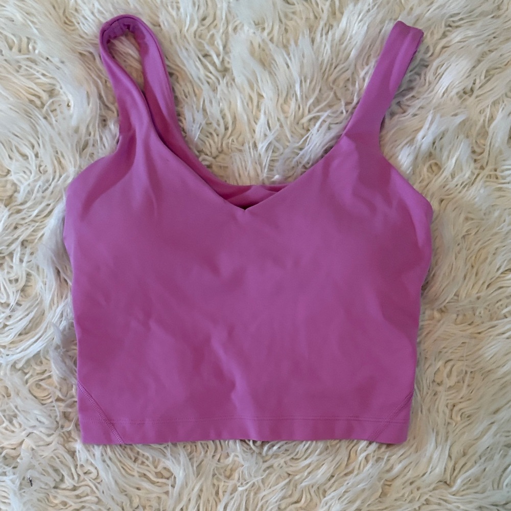 Pink Lululemon Align Tank